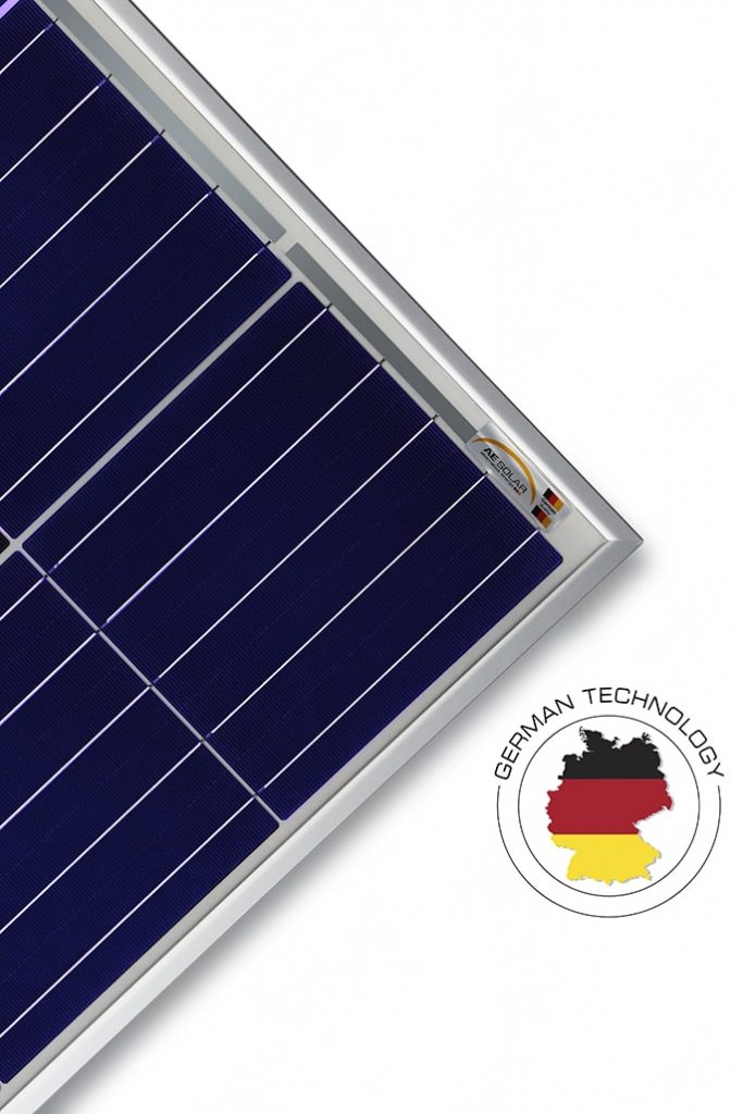 German solar panel